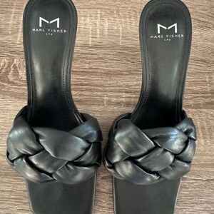 Marc Fisher Black Women's Sandals